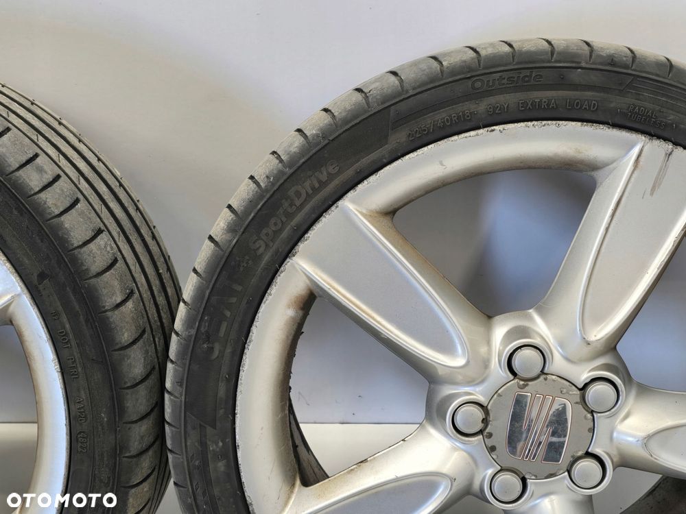 SEAT LEON II FR FELGI ALUMINIOWE 18" 5X112 ET51 5P0601025G - 13