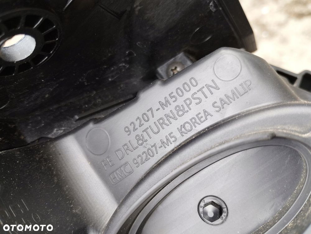 lampa halogen led lewy hyundai nexo - 8