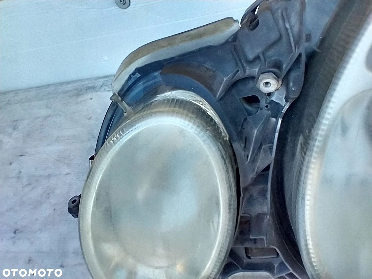 MERCEDES E-KLASA W211 LAMPA LEWA PRZÓD PRZEDNIA ANGLIK UK - 7