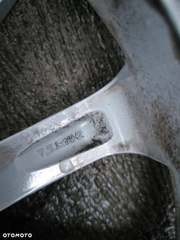 FELGA ALUMINIOWA KBA 48603 AUDI VW SEAT SKODA 7.5J R16 ET 37 Z*54* OK - 10