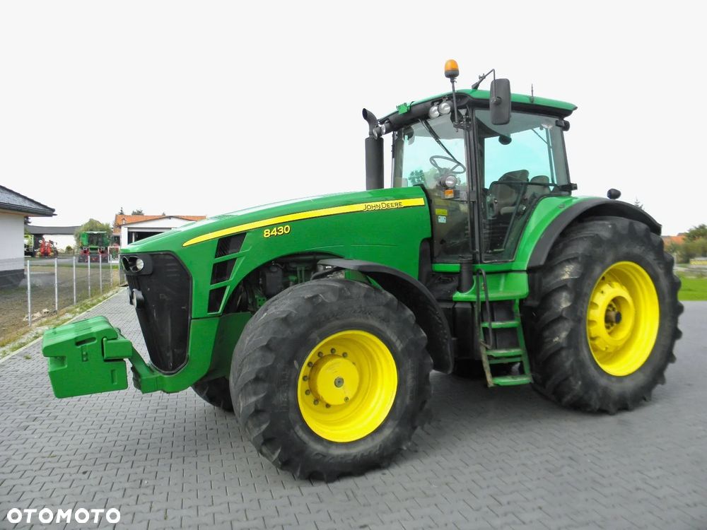 John Deere 8430 2008 Rok, Nie Malowany, Stan Bardzo Dobry - 6