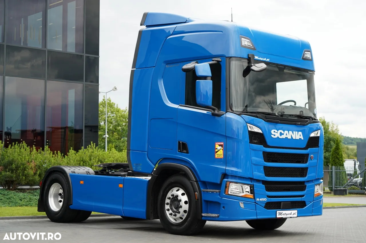 Scania R 450 / RETARDER / SISTEM HIDRAULIC / ADR AT / RĂCIRE I-PARK / JANTE DIN ALIAJ / 2021 / CONTRACT DE SERVICE POST-SERVICE - 4