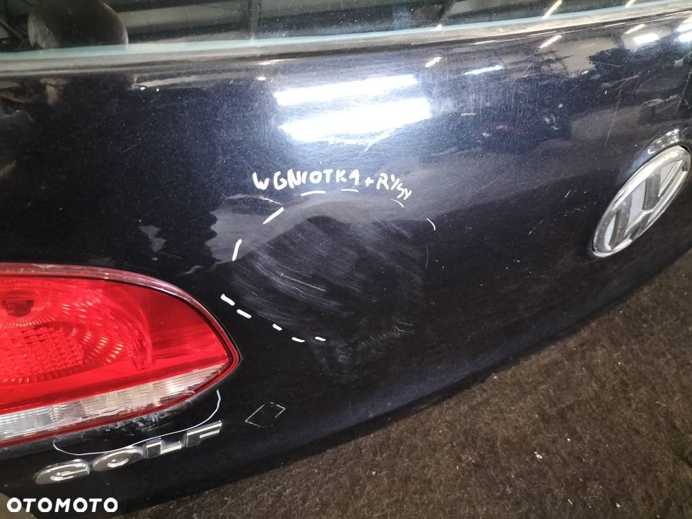 KOMPLETNY TYŁ KLAPA ZDERZAK LAMPA VOLKSWAGEN GOLF VI HB 5D LC9X - 24