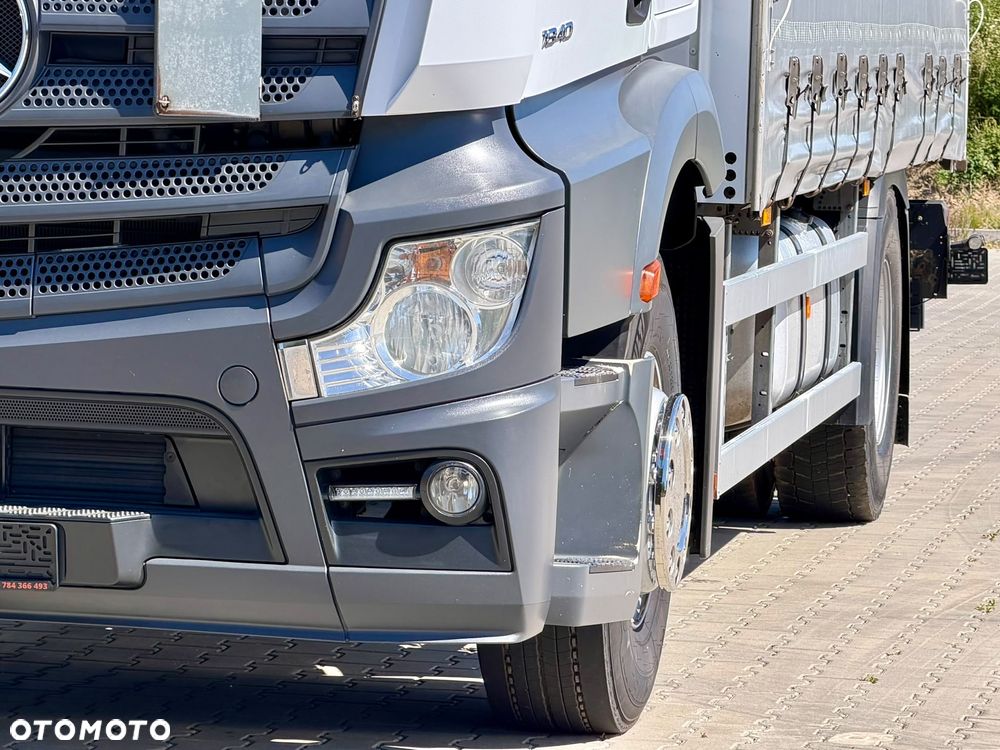 Mercedes-Benz ACTROS 1840 / FIRANKA / WINDA / 15 EUROPALET / 6.2 M DŁUGOŚCI / AUTOMAT / SYPIALKA / 12.2019 ROK / Z NIEMIEC - 18