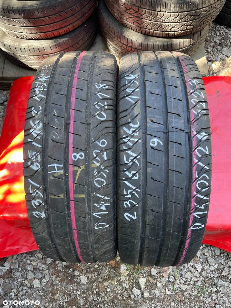 2szt. opony letnie 235/65R16C 115R Continental ContiVanContact 200 - 1