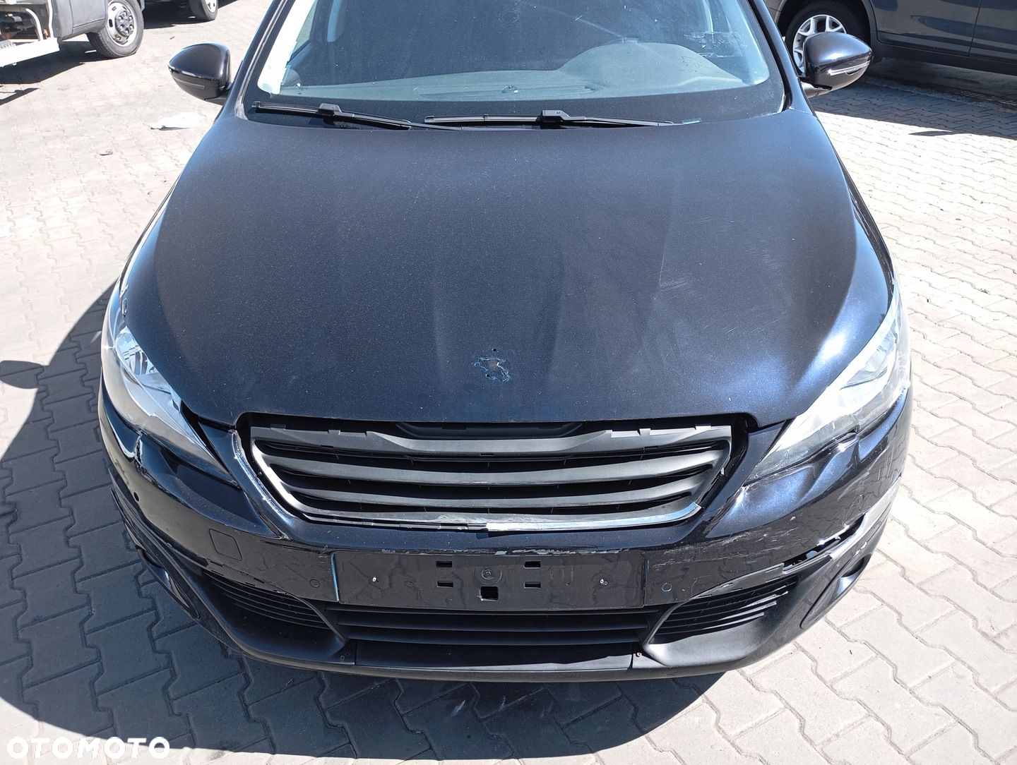 PEUGEOT 308 II 2 T9 PRZÓD ZDERZAK BŁOTNIK MASKA LAMPA EKUD 2013-2017 - 4