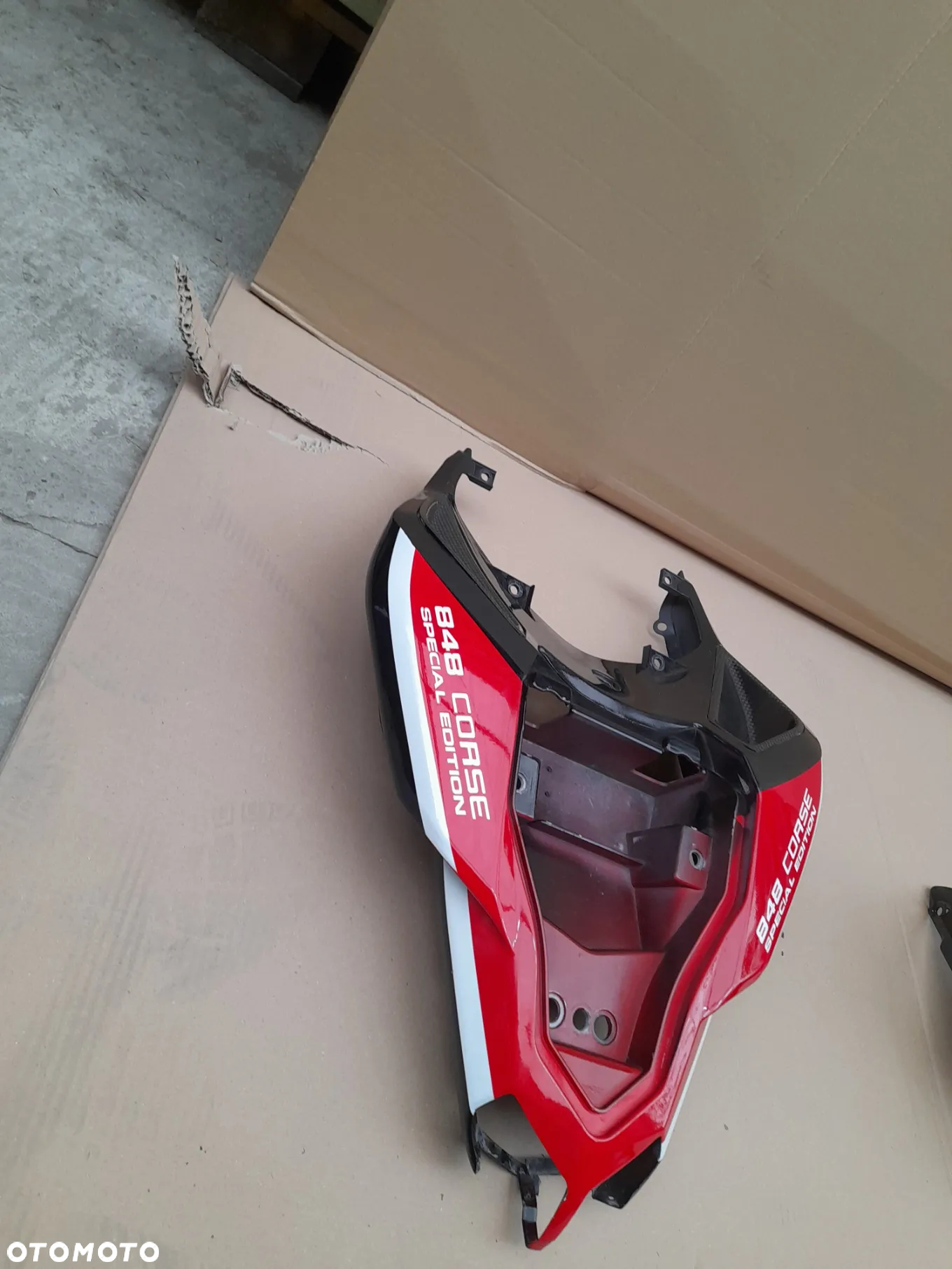 Ducati 848 EVO Corse Special Edition (2012) zestaw owiewek osłon bok pług zadupek osłonki - 10