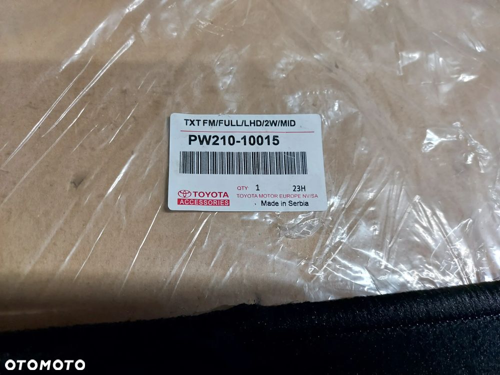 Toyota C-HR 16-23 Dywaniki Welurowe ORYGINAŁ NOWE - 2