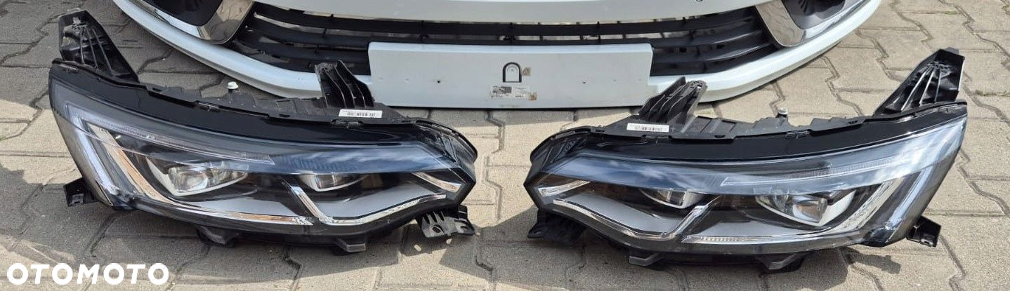 RENAULT TALISMAN MASKA ZDERZAK BŁOTNIKI PAS LAMPY FULL LED CHŁODNICE TEQNC - 9