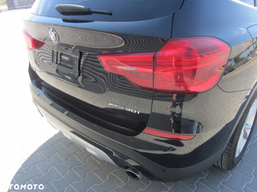 BMW X3 G01 SCHWARZ 2 668 KLAPA TYLNA ZDERZAK BUDA KAROSERIA ĆWIARTKA WANNA - 2