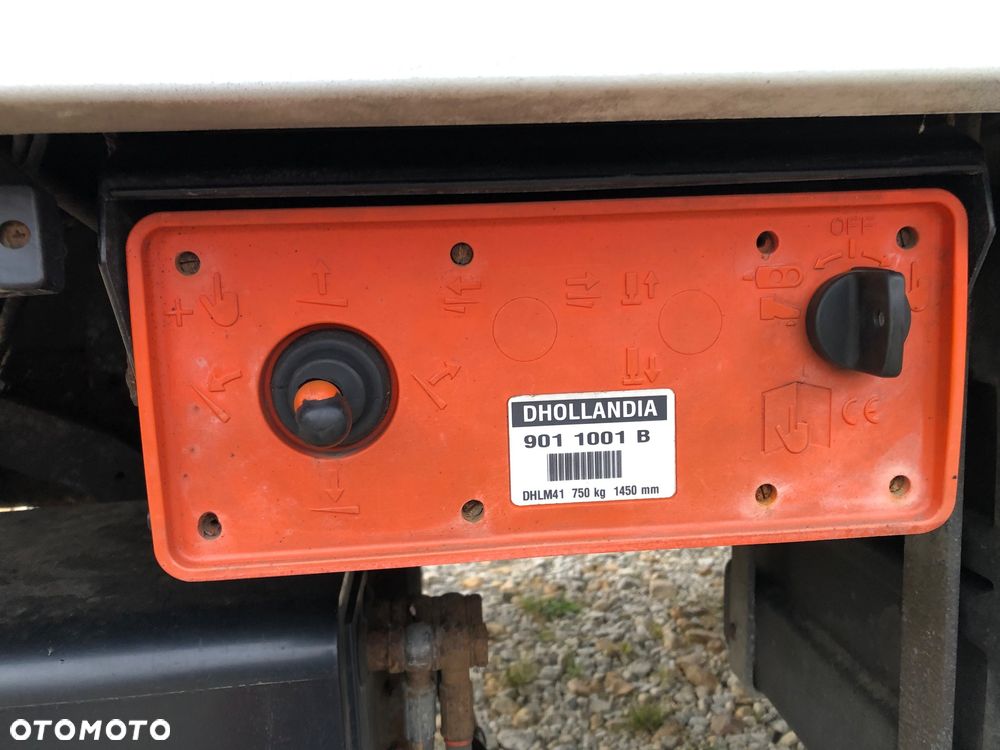 Winda załadunkową dholandia 750kg 12v iveco daily,mascott - 4