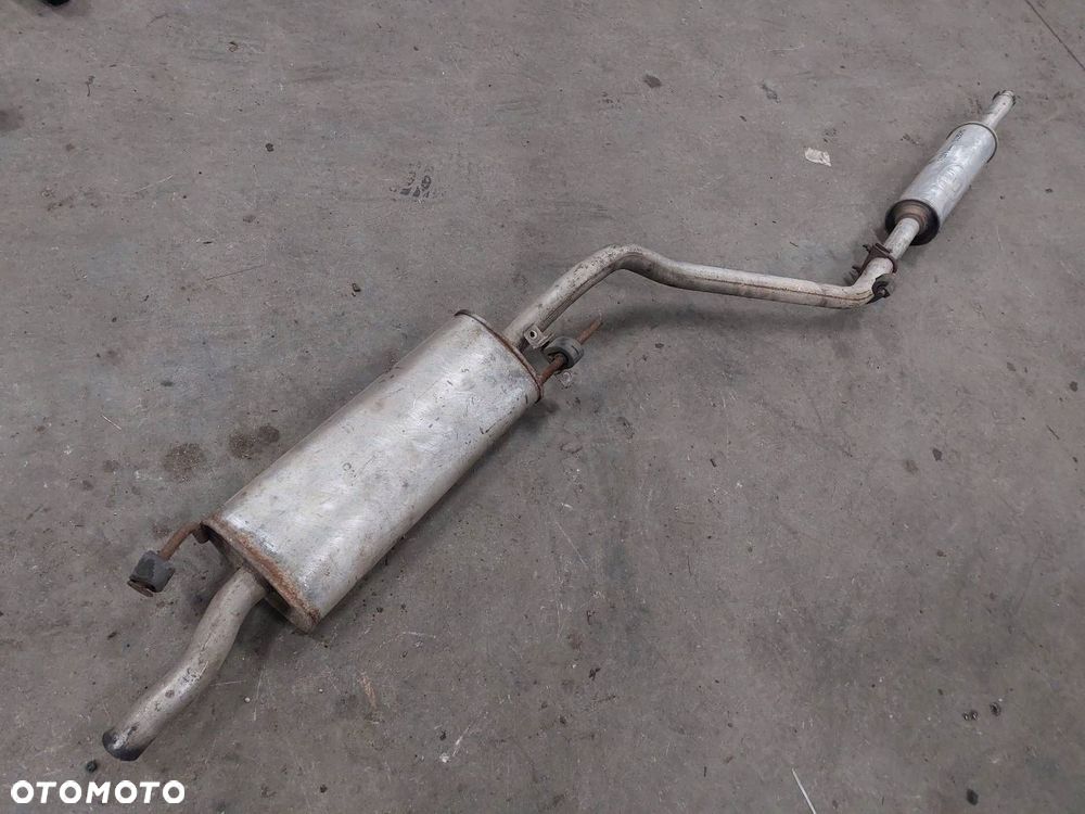 TŁUMIK WYDECH ŚRODKOWY + KOŃCOWY VOLKSWAGEN GOLF III 1.4 8V - 1