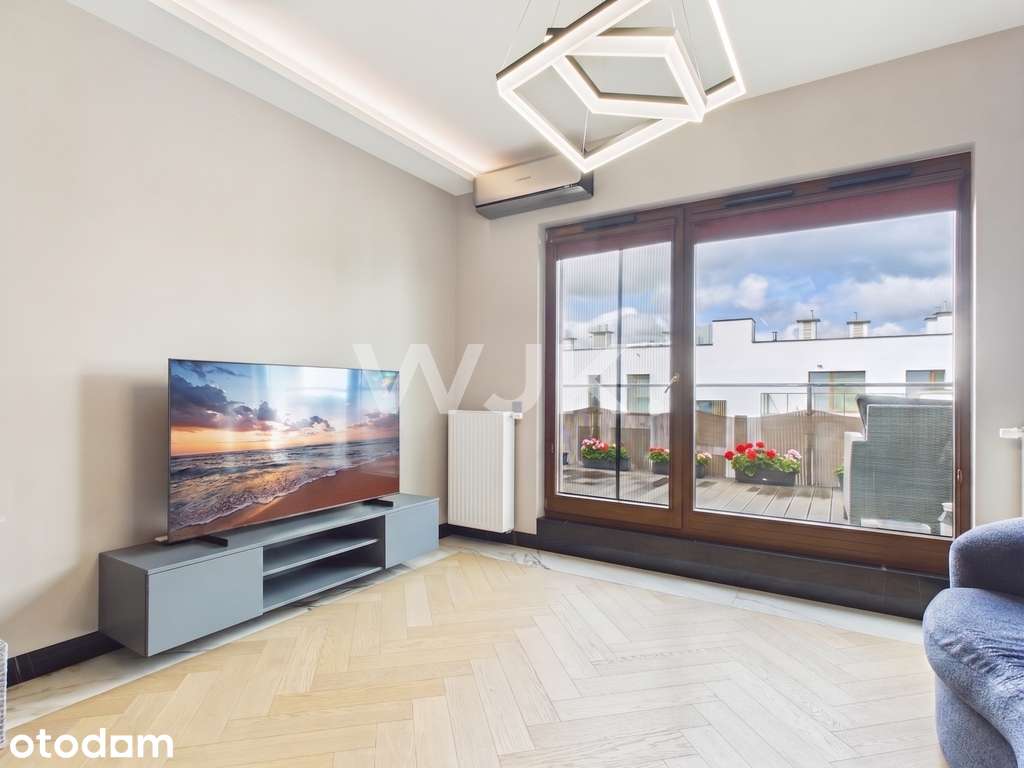 50m2, taras, wysoki standard, Wilanów