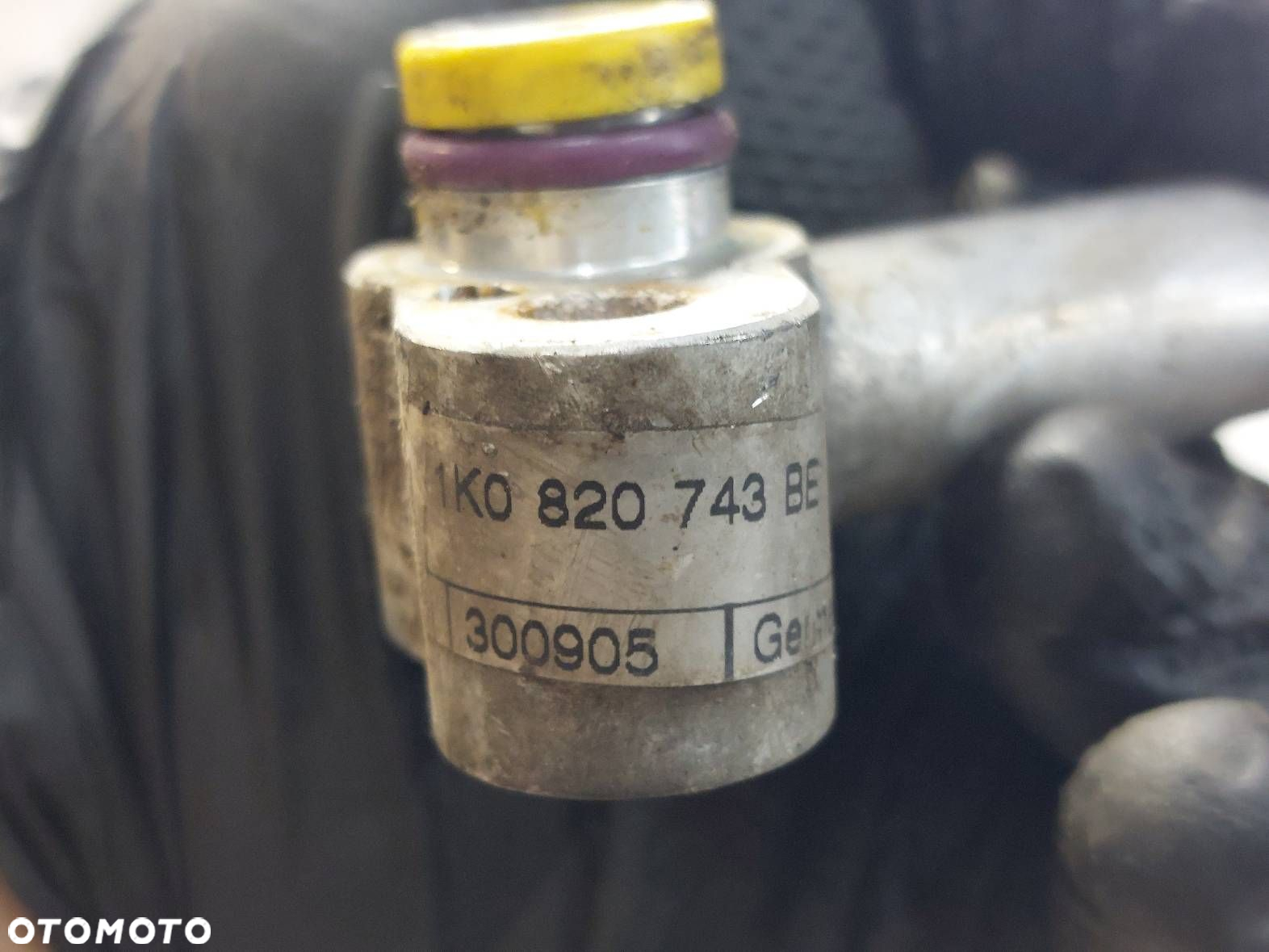PRZEWÓD KLIMATYZACJI  LEON II 1.9 TDI 1K0820743BE - 3