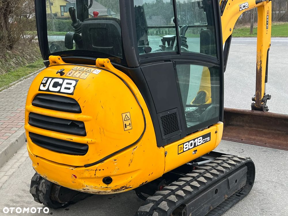 JCB MINIKOPARKA JCB 8018 3 Łyżki Stan IDEALNY - 20
