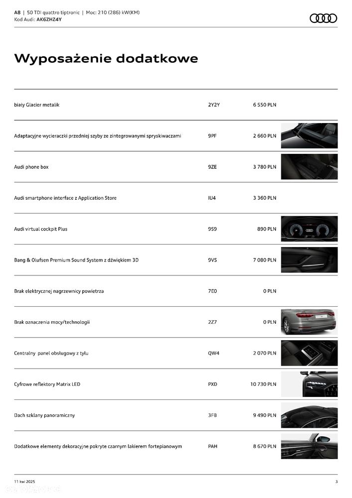 Audi A8 50 TDI quattro tiptronic - 29