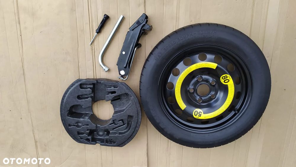 KOŁO DOJAZDOWE R16 VW VOLKSWAGEN GOLF V VI VII ZESTAW - 9