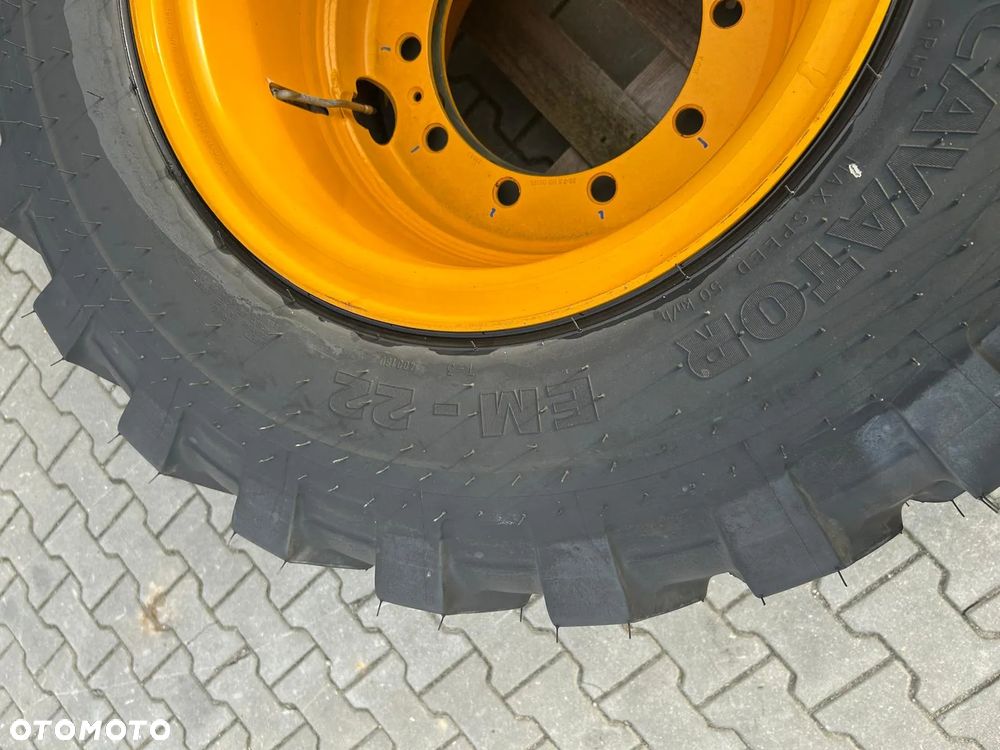 KOŁA BLIŻNIAKI JCB JS + PIERŚCIENIE 10,0X20 MITAS EM22 DEMO - 6