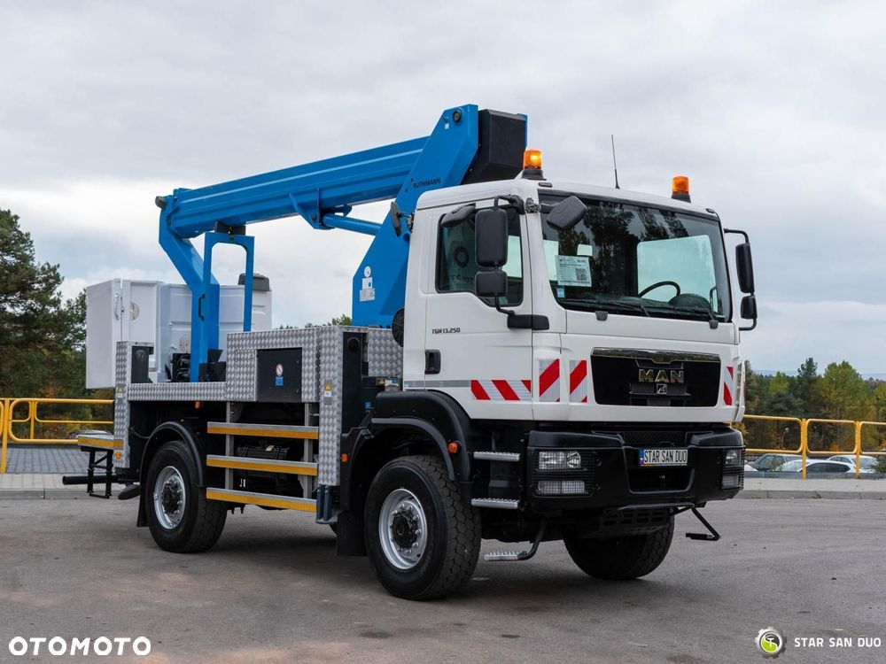 MAN TGM 13.250 4x4 RUTHMANN T180.1.S9 Podnośnik Koszowy - 10