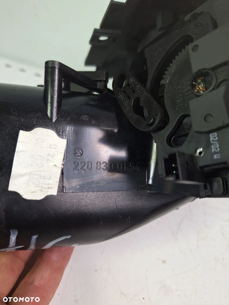 kratka nawiewu konsoli lewa lub prawa 2208300254   2208300154 mercedes s w220   (43/8)  (43/7) - 6