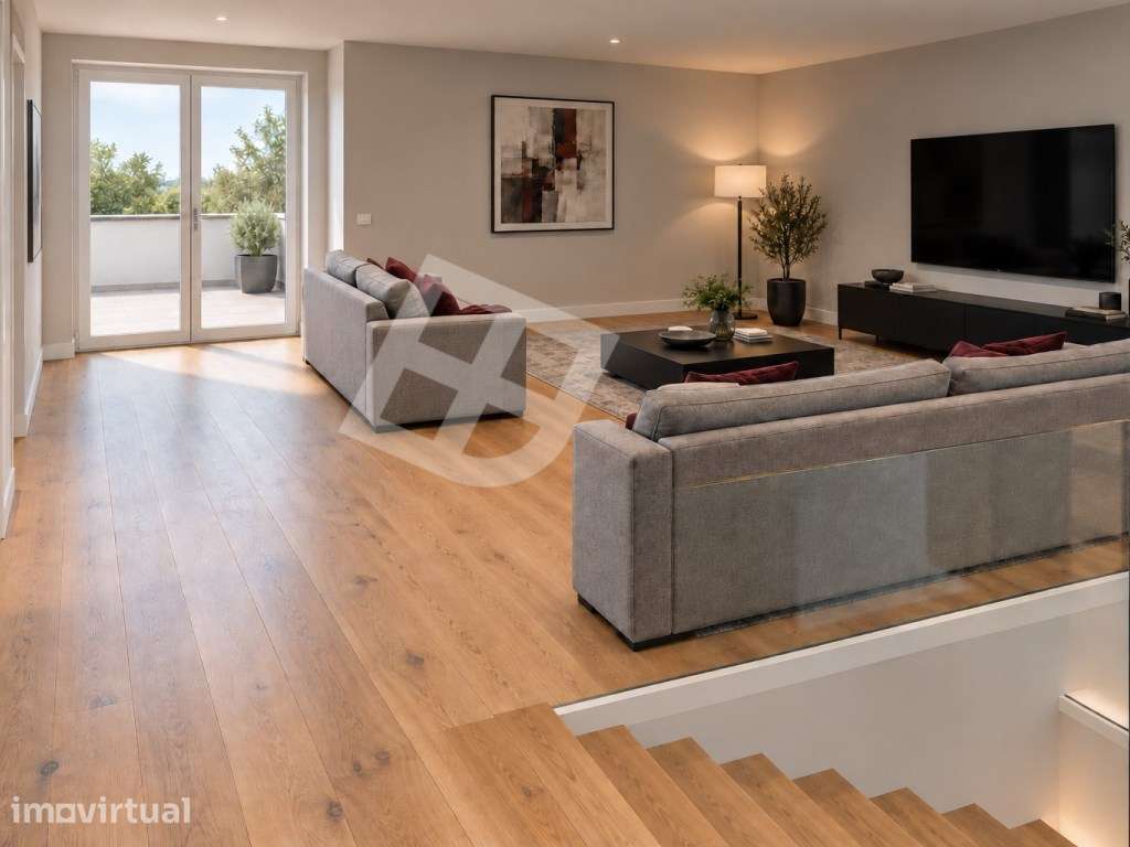 Apartamento T2 Duplex c/ Solários e Varandas - Centro de Aveiro - Grande imagem: 3/25