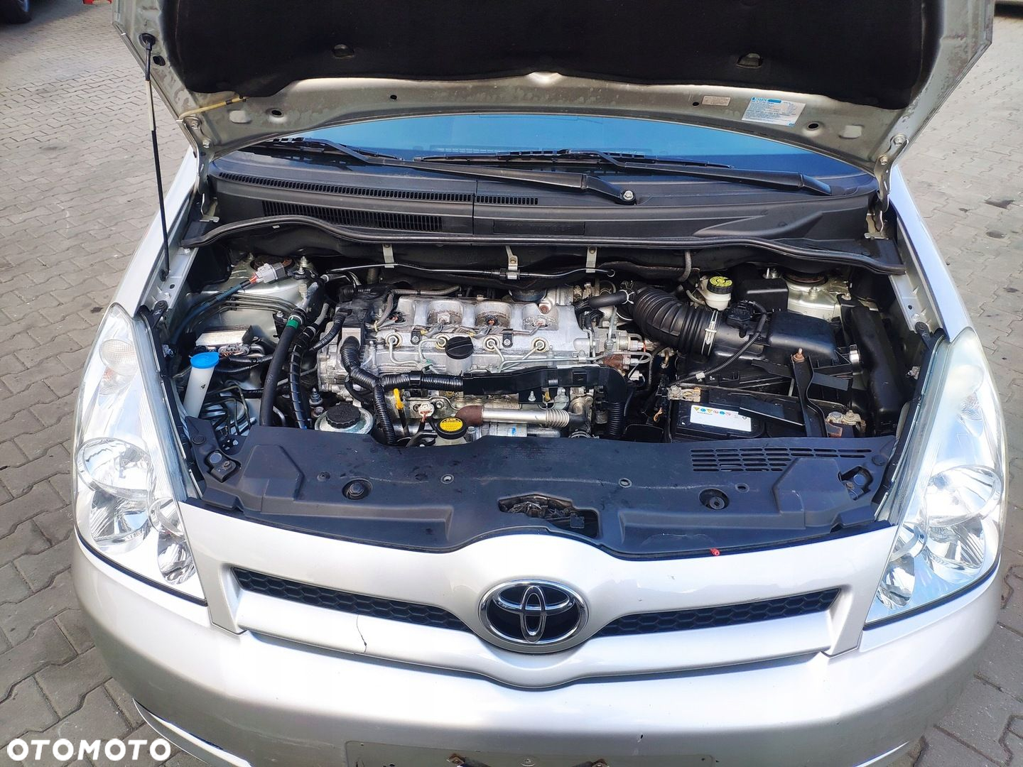 COROLLA VERSO II ZDERZAK PRZÓD MASKA BŁOTNIK LAMPA 04-08 1C0 1CO PAS ATRAPA - 5