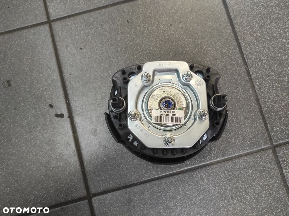 PODUSZKA KIEROWCY KIEROWNICY AIRBAG 1T0880201A 4 RAMIENNA 1 NABOJOWA VW PASSAT B6 TOURAN CADDY GOLF 5 EOS WYSYŁKA !!! - 4