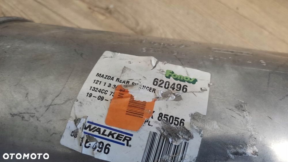 TŁUMIK KOŃCOWY MAZDA 121 1.3 90-97 ORG NOWY - 3