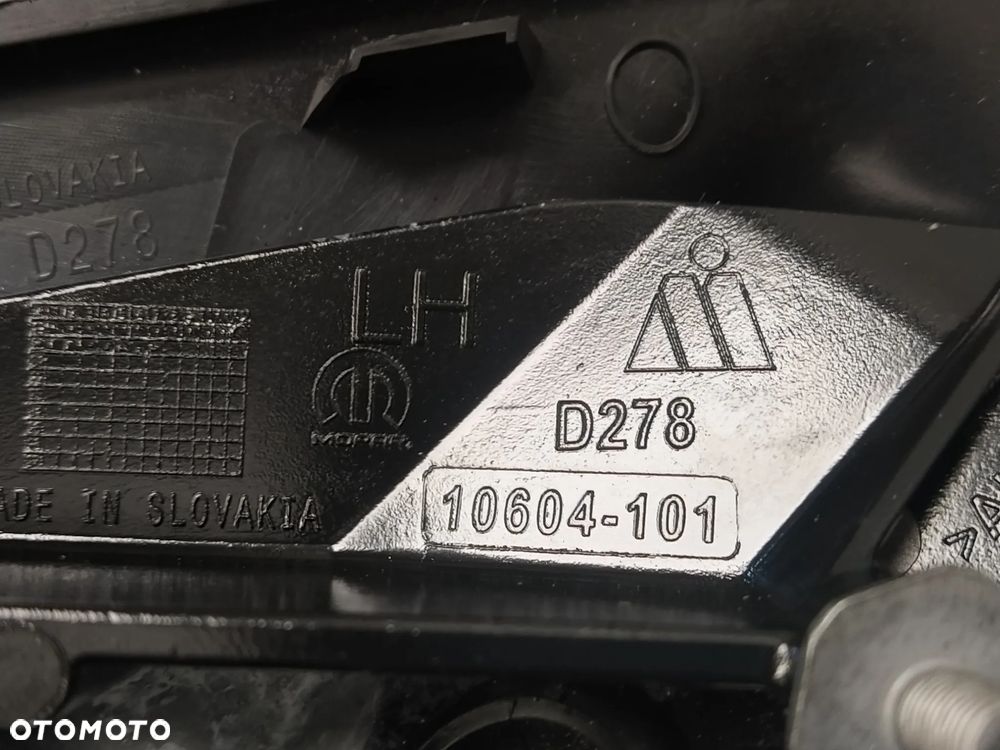 JEEP COMPASS II LIFT LUSTERKO ZEWNĘTRZNE LEWE ASFERYCZNE PODGRZEWANE 4+5 PIN 9 PIN KOMPLETNE ORYGINAŁ - 15