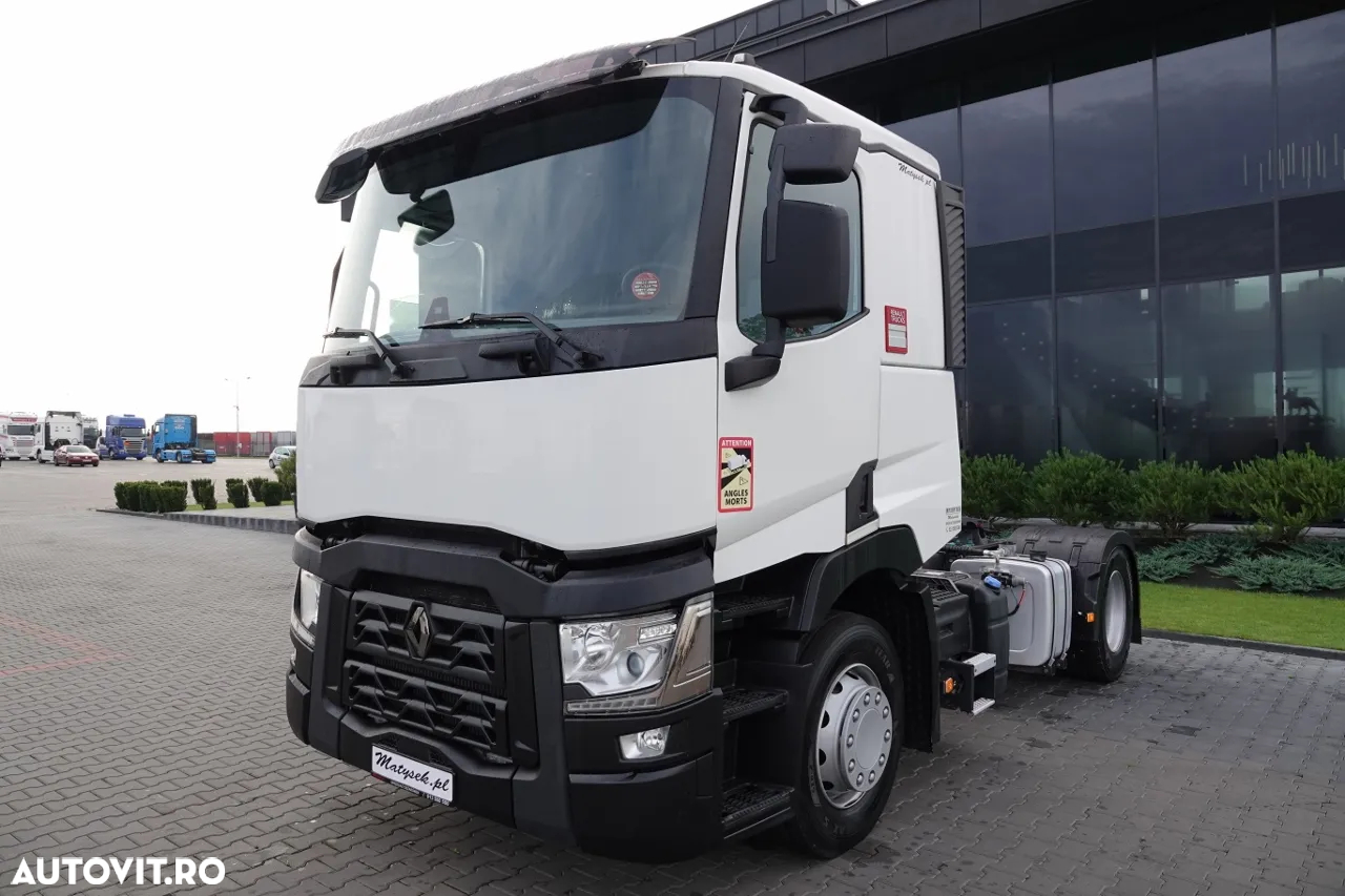 Renault T 430 / CABĂ JUSĂ / HIDRAULICĂ DE BASCULARE / GREUTATE: 6.700 KG / 250.000 km. - 5