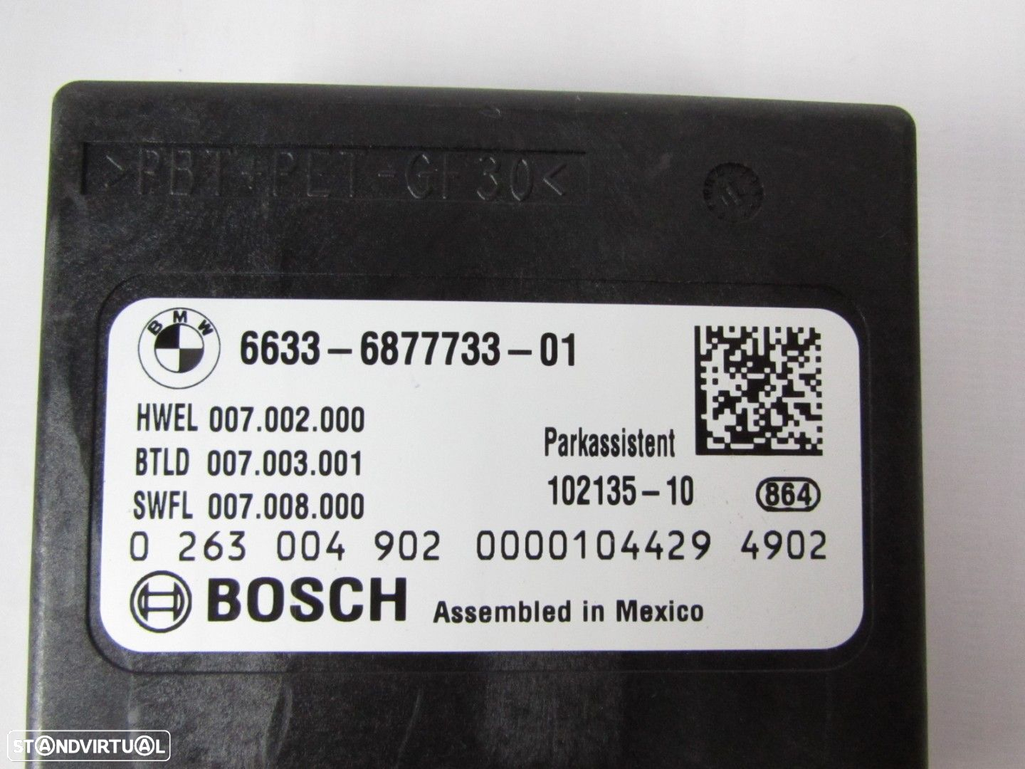 Unidade de Comando de Assistente de Estacionamento Seminovo/ Original BMW 1 (F20... - 3