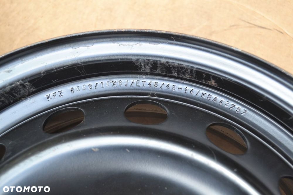 FELGA STALOWA KIA HYUNDAI 5x114,3 6J15 ET 48 x1szt F-544 - 7
