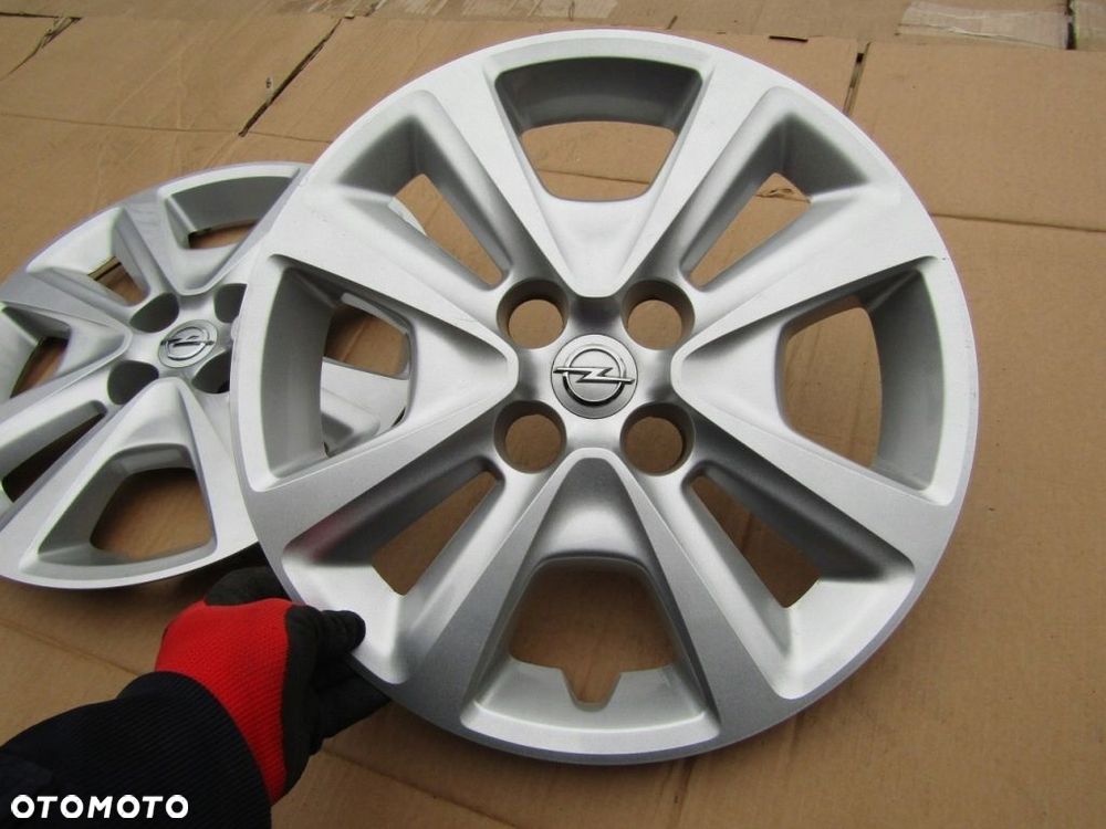 1x Kołpak Strukturalny 15 Opel Corsa D E Adam Meriva 4x100 / oryginał - 7
