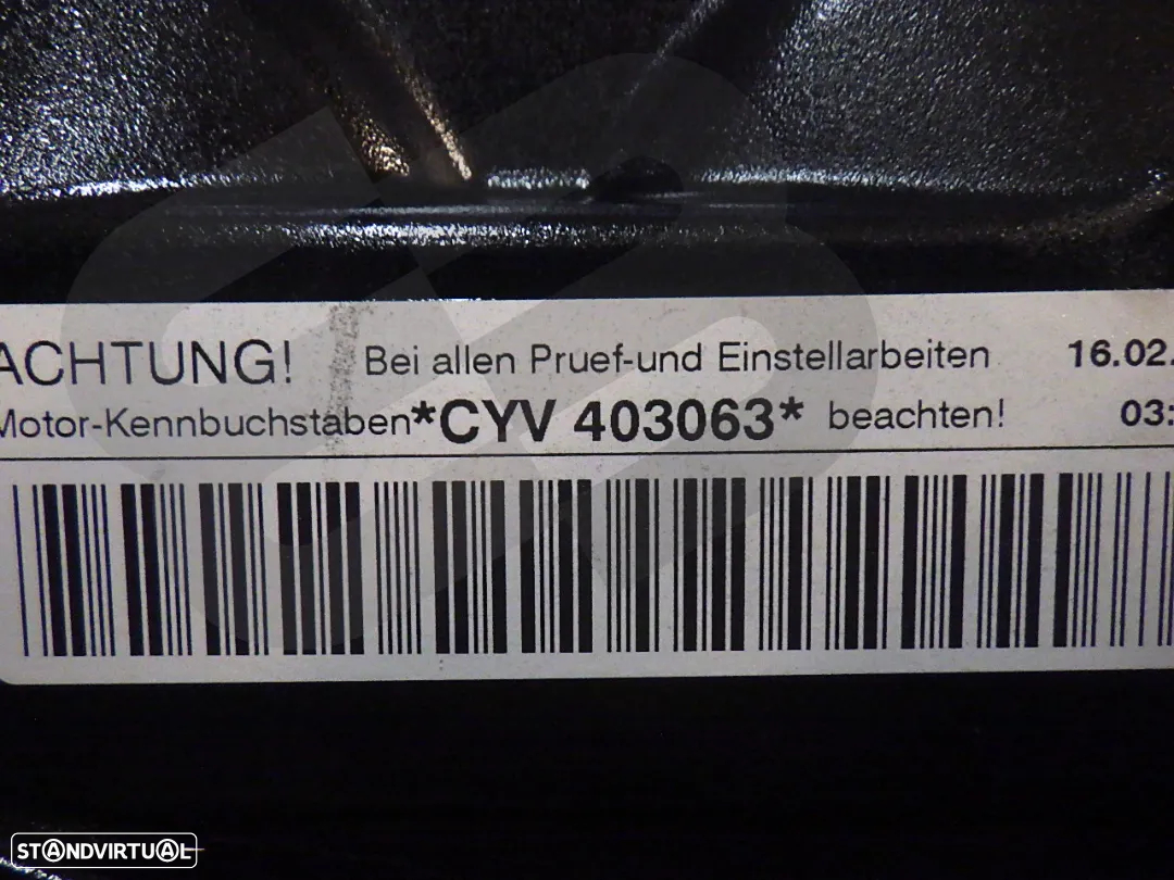 Motor Audi A3 1.2TFSi Ref: CYVB - 6