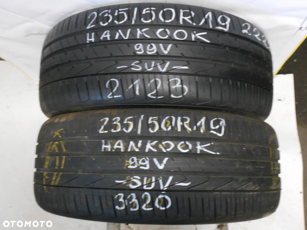 OPONY 235/50R19 HANKOOK VENTUS S1 EVO2 SUV DOT 2123 / 3320 6.9MM - 1