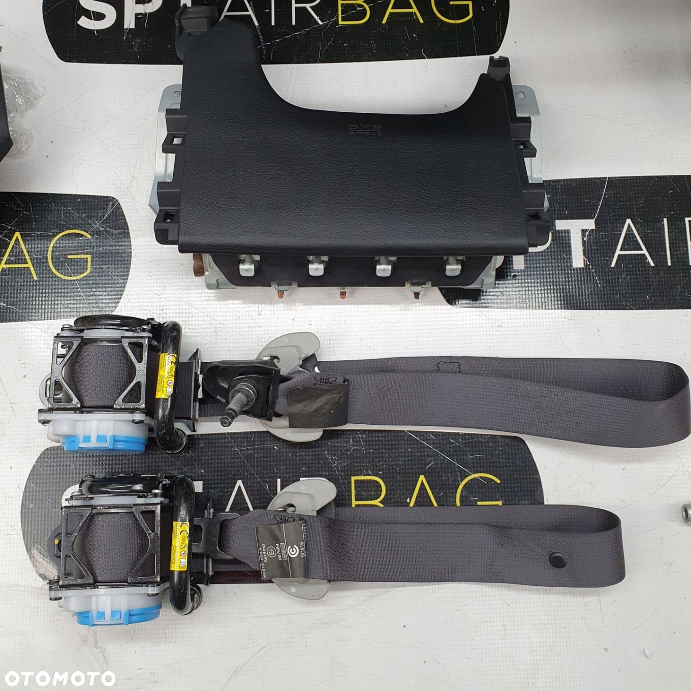 MITSUBISHI OUTLANDER III 3 DESKA ROZDZIELCZA KONSOLA KOKPIT PULPIT PODUSZKI AIRBAG AIR BAG PASY KIT SET - 9