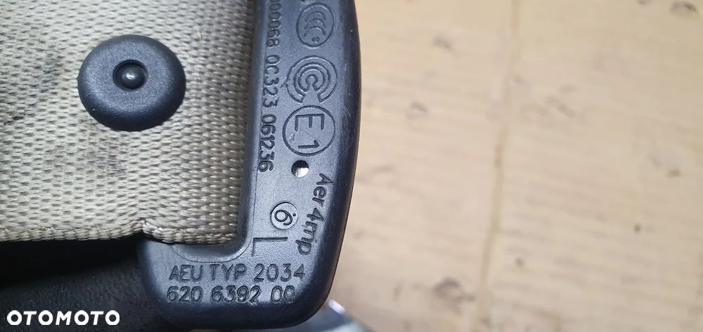 Pas bezpieczeństwa napinacz lewy tył Mercedes GL X166 W166 A16686009858 A1668600985 - 7