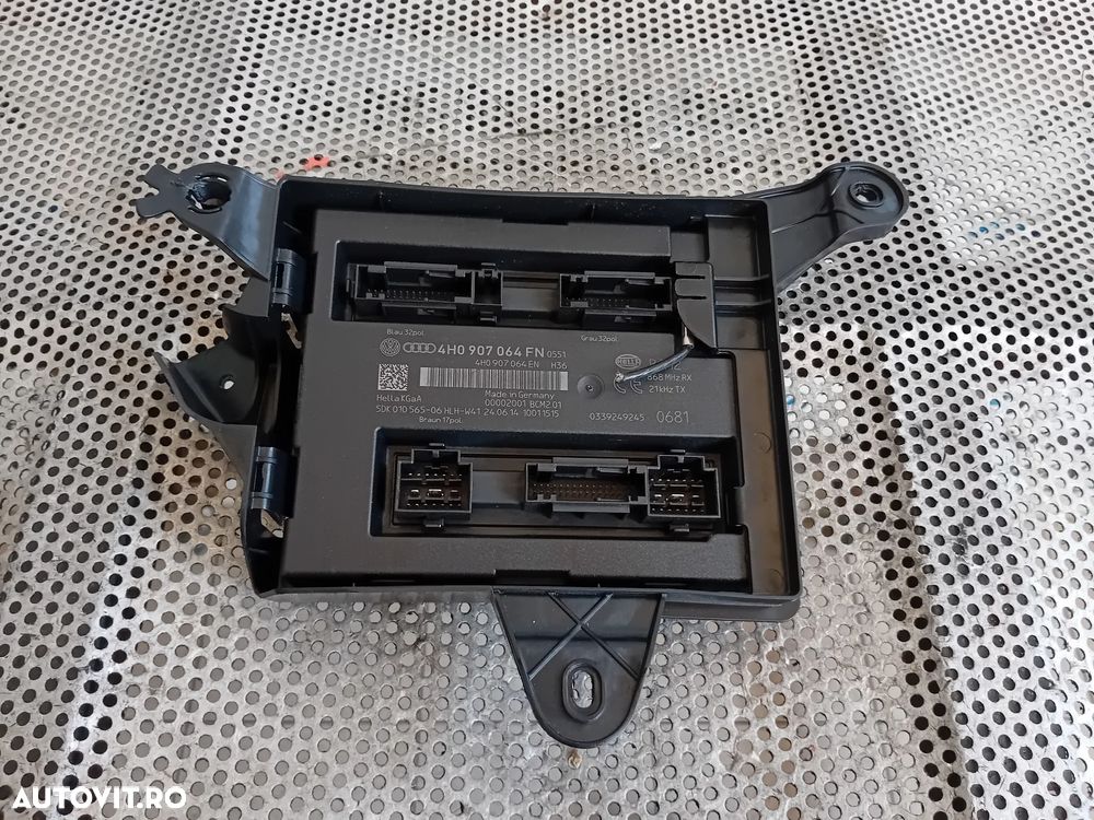 Calculator Modul Confort Audi A6 C7 A5 A8 D4 A7 Cod 4H0907064FN Motor CNH Cutie Automata NYU - 3