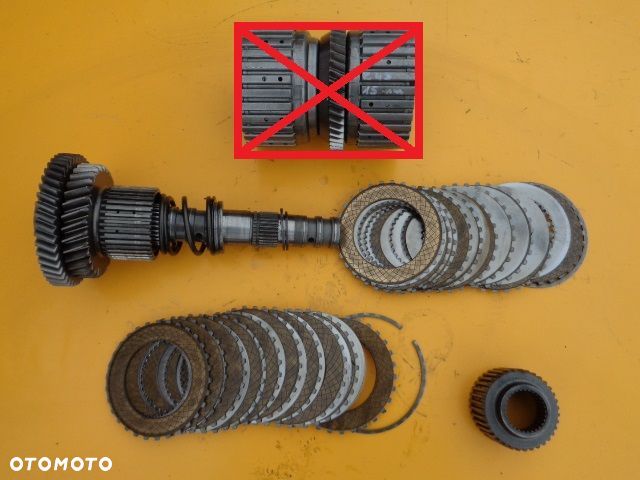 Kosz sprzęgła wałek 15mm 43Z tryb ZF Case CS150 Steyr Fendt Deutz Fahr Same - 1