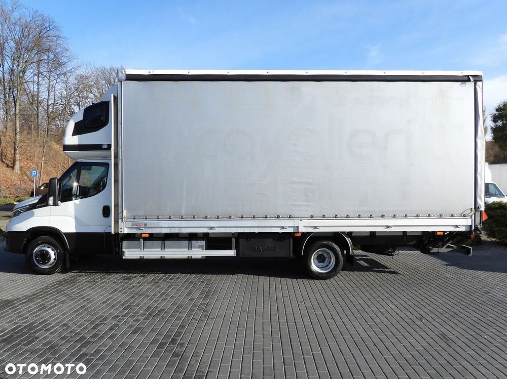 Iveco DAILY 70C18 PLANDEKA WINDA 16 PALET WEBASTO TEMPOMAT NAWIGACJA LEDY PNEUMATYKA AUTOMAT HI-MATIC BLIŹNIACZE KOŁA KLIMATYZACJA  180KM - 10