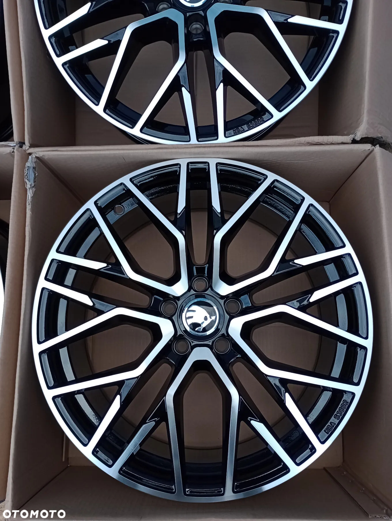FELGI ALUMINIOWE 5x112 R19 ET45 8,5J 66,6 SKODA ELROQ ENYAQ IV KAROQ KODIAQ OCTAVIA SUPERB YETI - 4