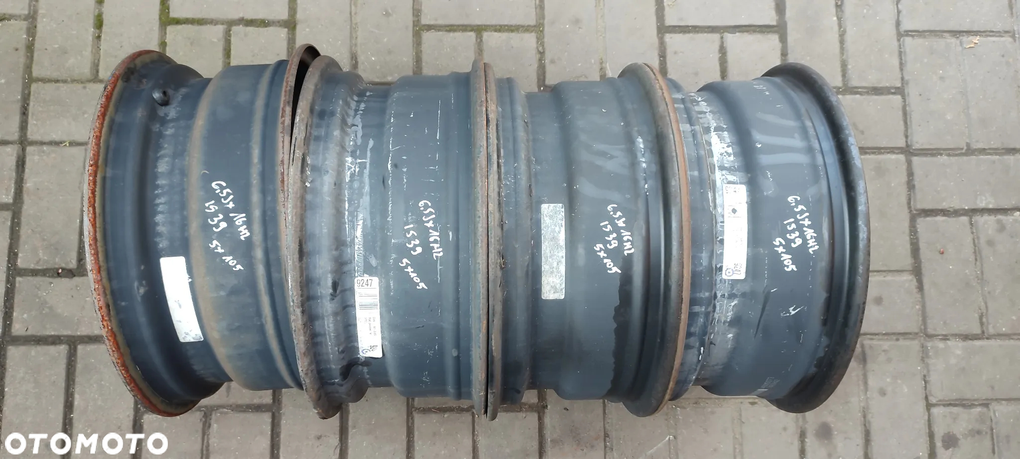 FELGI 5x105 6.5Jx16 CALI ET39 OPEL ASTRA J 4 SZTUKI KOMPLET - 8
