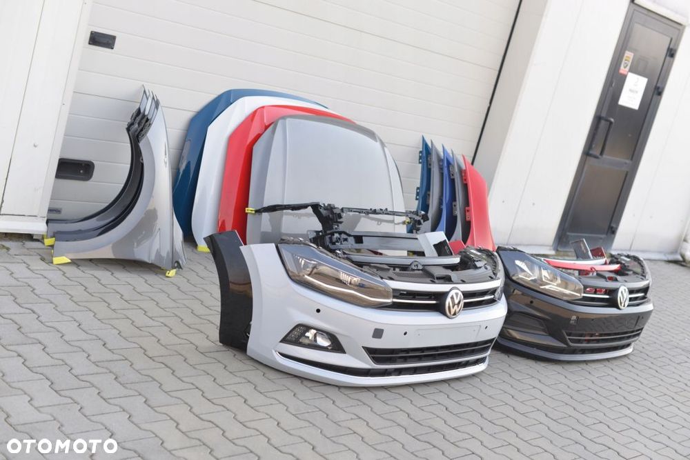 VW POLO 2G MASKA ZDERZAK BŁOTNIK LAMPA PAS 2017- - 2