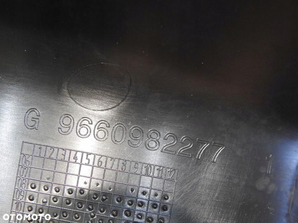 OSŁONA PROGU LEWY PRZÓD CITROEN C5 III 9660982277 - 5