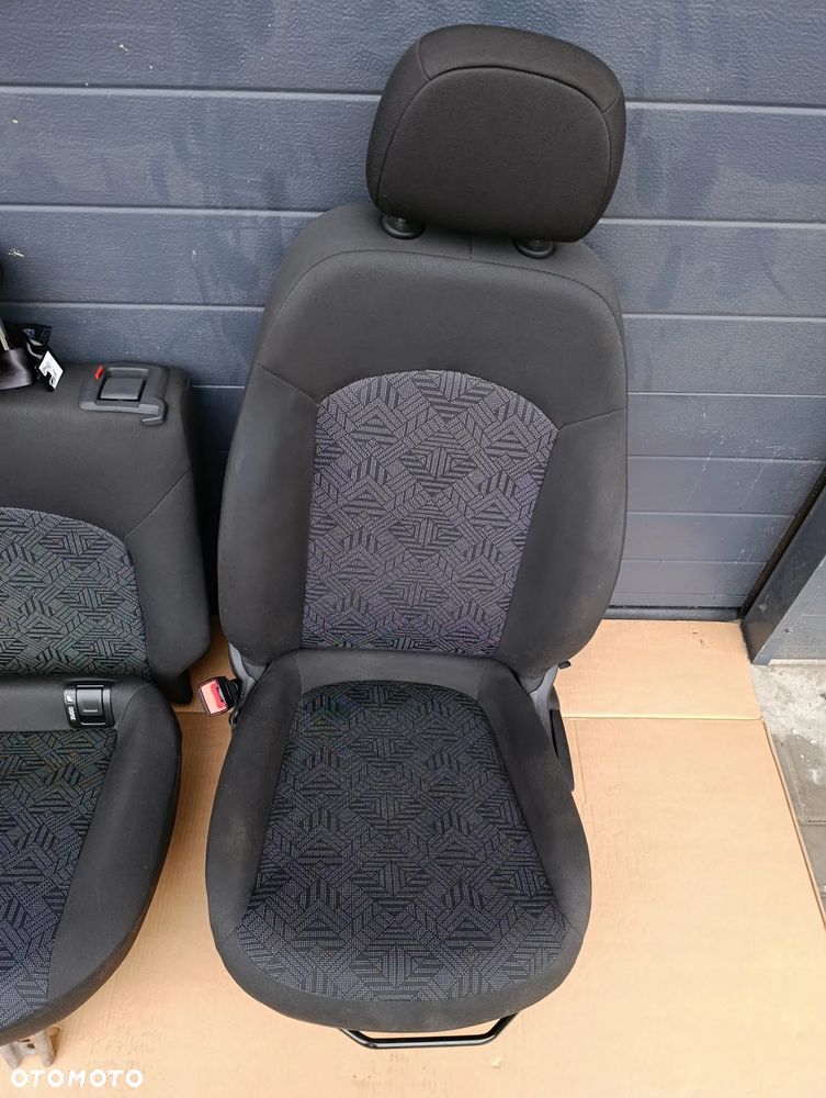 OPEL CORSA E 5D FOTELE SIEDZENIA KANAPA KOMPLET GRZANE - 6