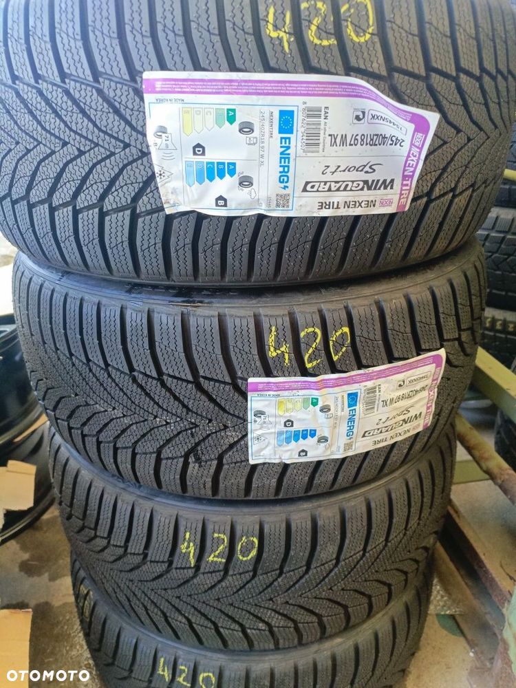 Nowe opony zimowe 245/40/18 Nexen 4 sztuki 2025r - 2