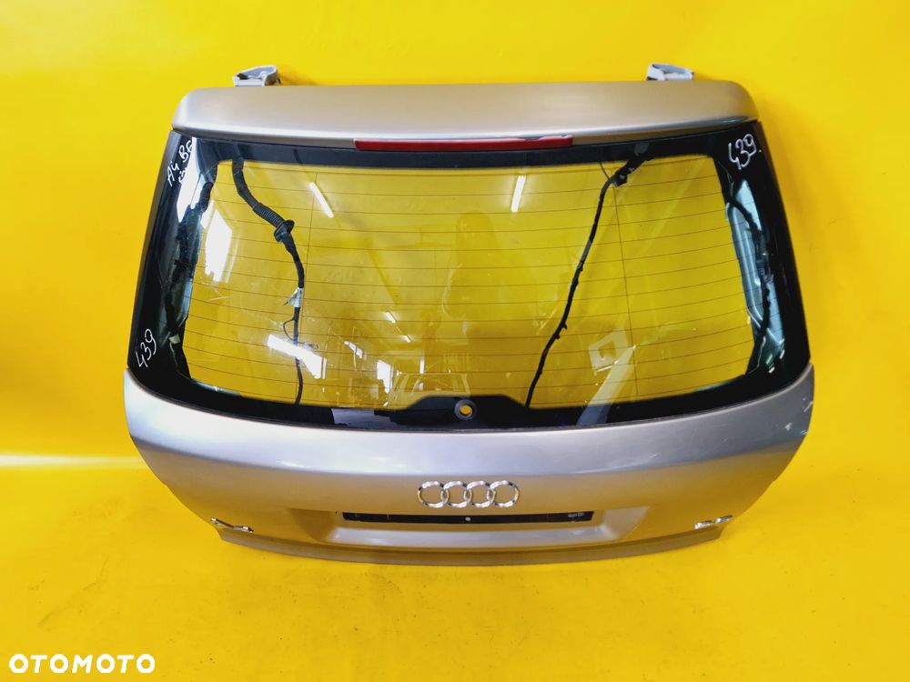 KLAPA TYLNA BAGAŻNIKA SZYBA  AUDI A4 B6 KOMBI LAK: LY7Q NR439 - 2