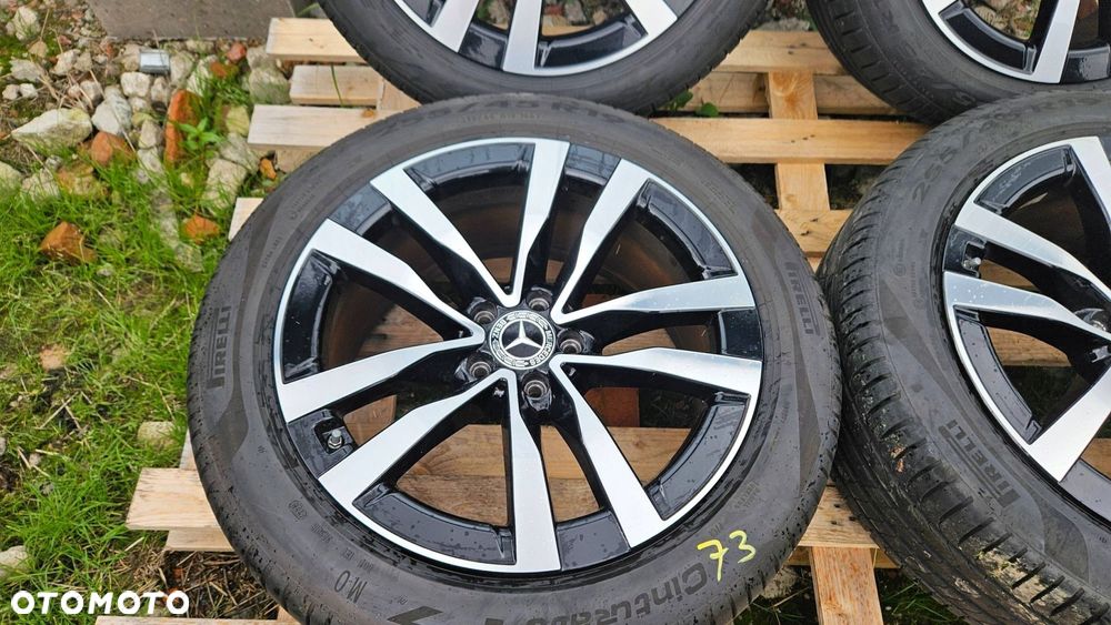 felgi aluminiowe mercedes 8.5x19" et31.5 a2234013000 opony 255/45 r19 - 3