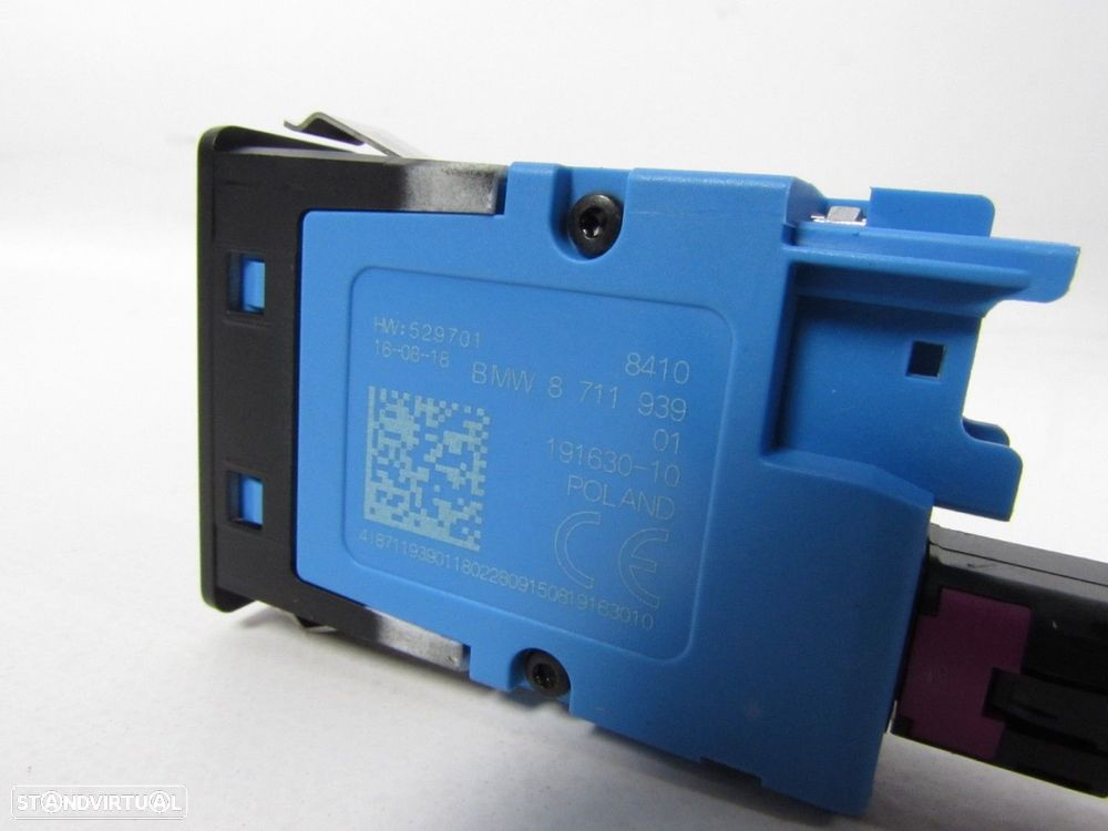 Tomada USB SEMI-NOVO/ ORIGINAL BMW i3 (I01)/BMW 2 Active Tourer (F45)/BMW 7 (G11... - 2