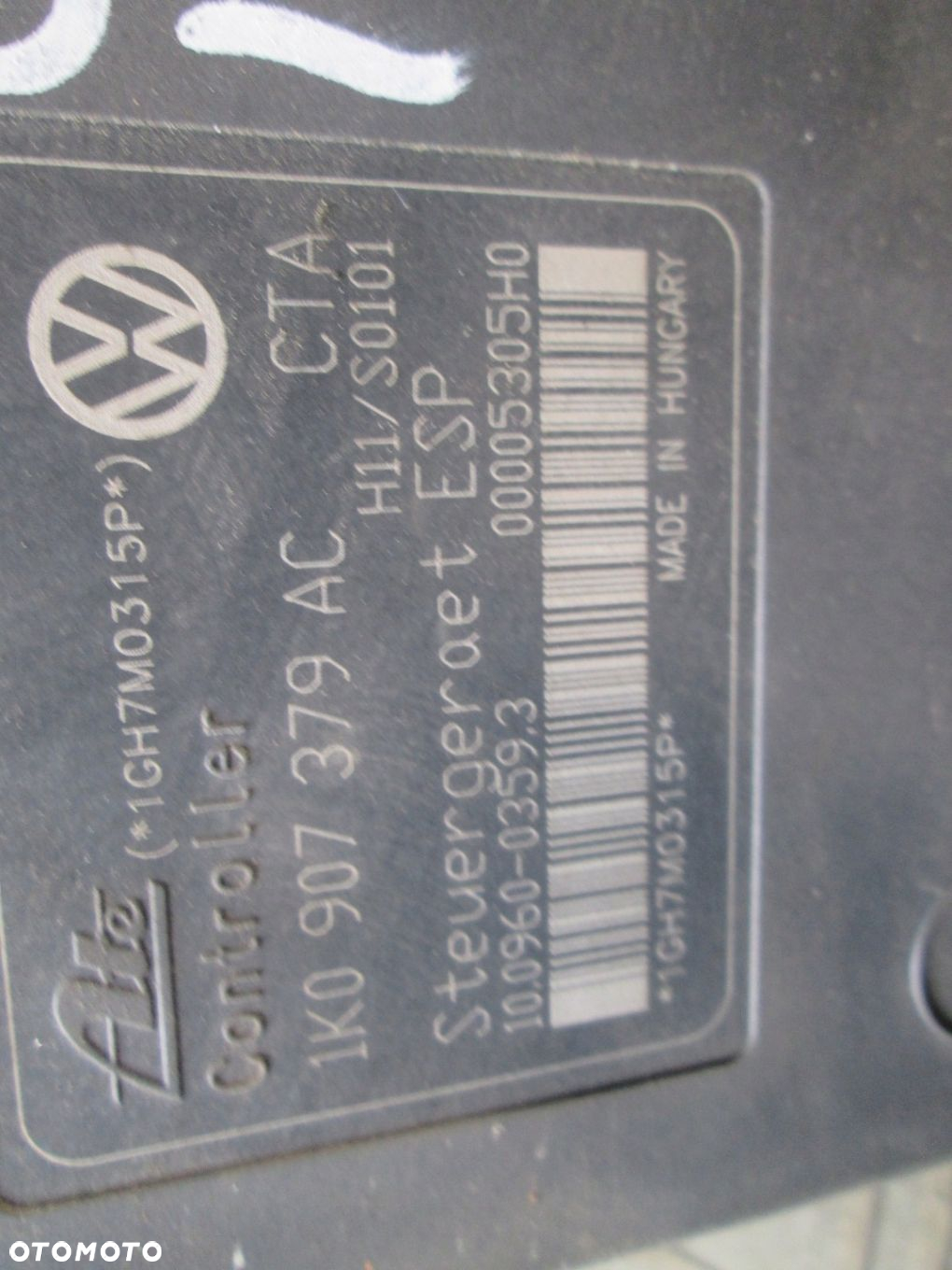 POMPA ABS VW GOLF V 5 TOURAN I SKODA OCTAVIA II 2 1K0907379AC - 4